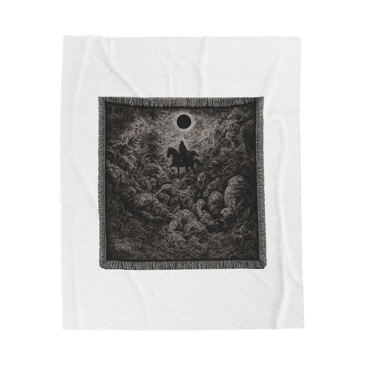 Berserk Eclipse Dark Fantasy Woven Tapestry - alternate angle 2, merchandise
