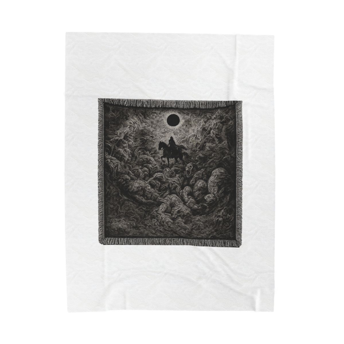 Berserk Eclipse Dark Fantasy Woven Tapestry - alternate angle 3, merchandise