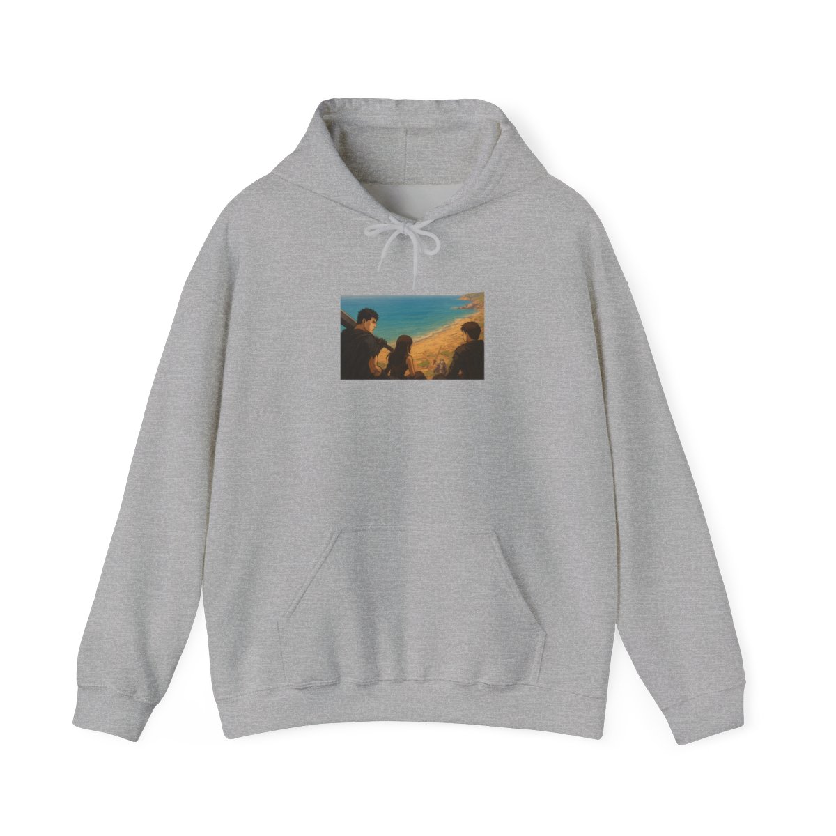 Berserk Enoch Village Scene All Over Print Hoodie