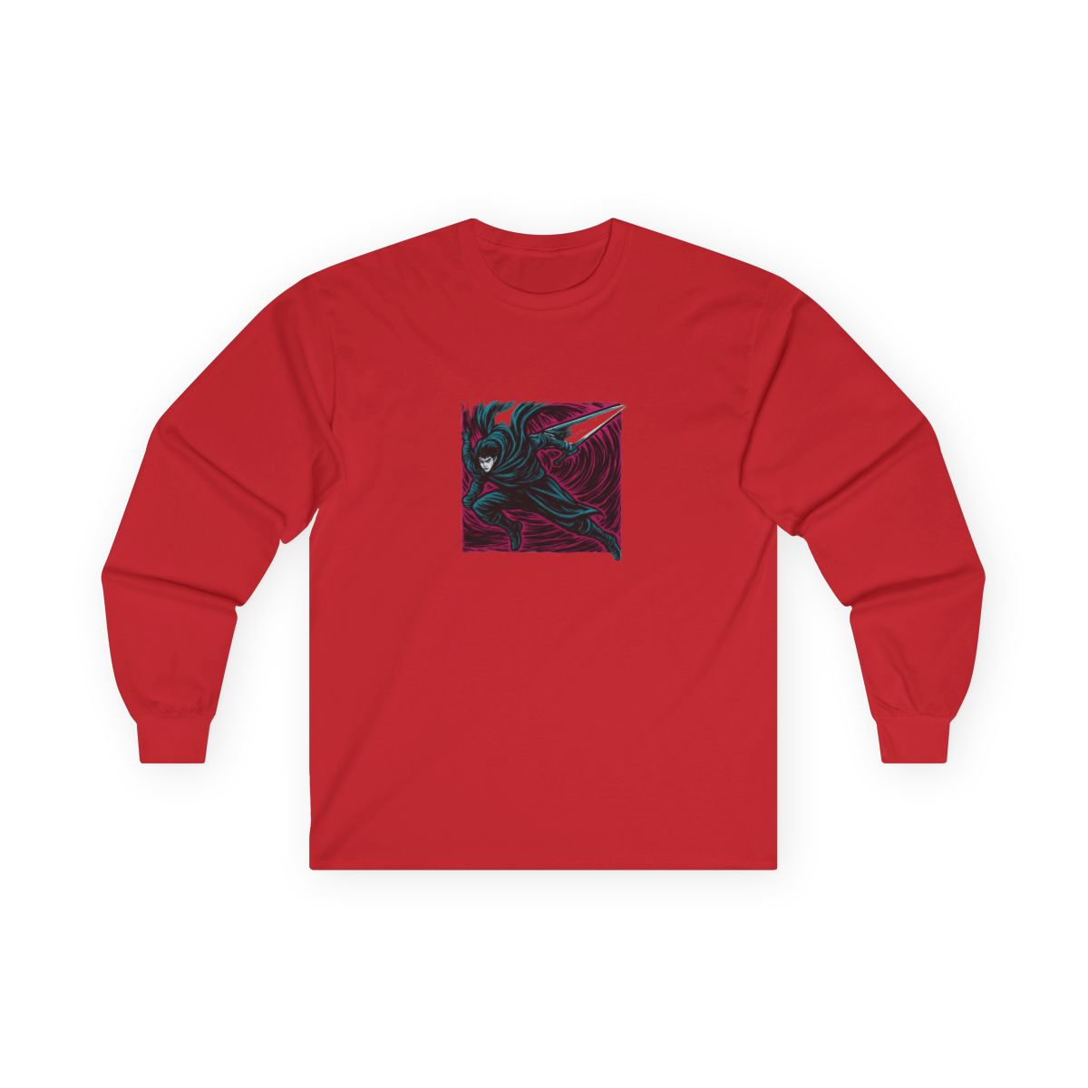 Berserk Guts Final Slash Long Sleeves - alternate angle 2, merchandise
