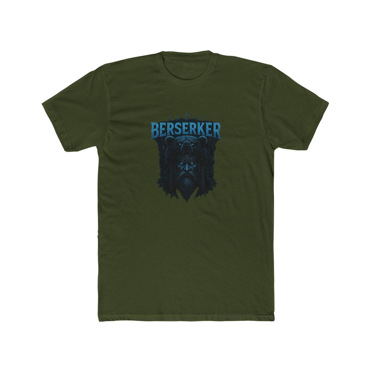 Raging Berserker Axe Fury | Viking Warrior Tee, RPG Gamer Shirt, Fantasy Gift - alternate angle 4, merchandise