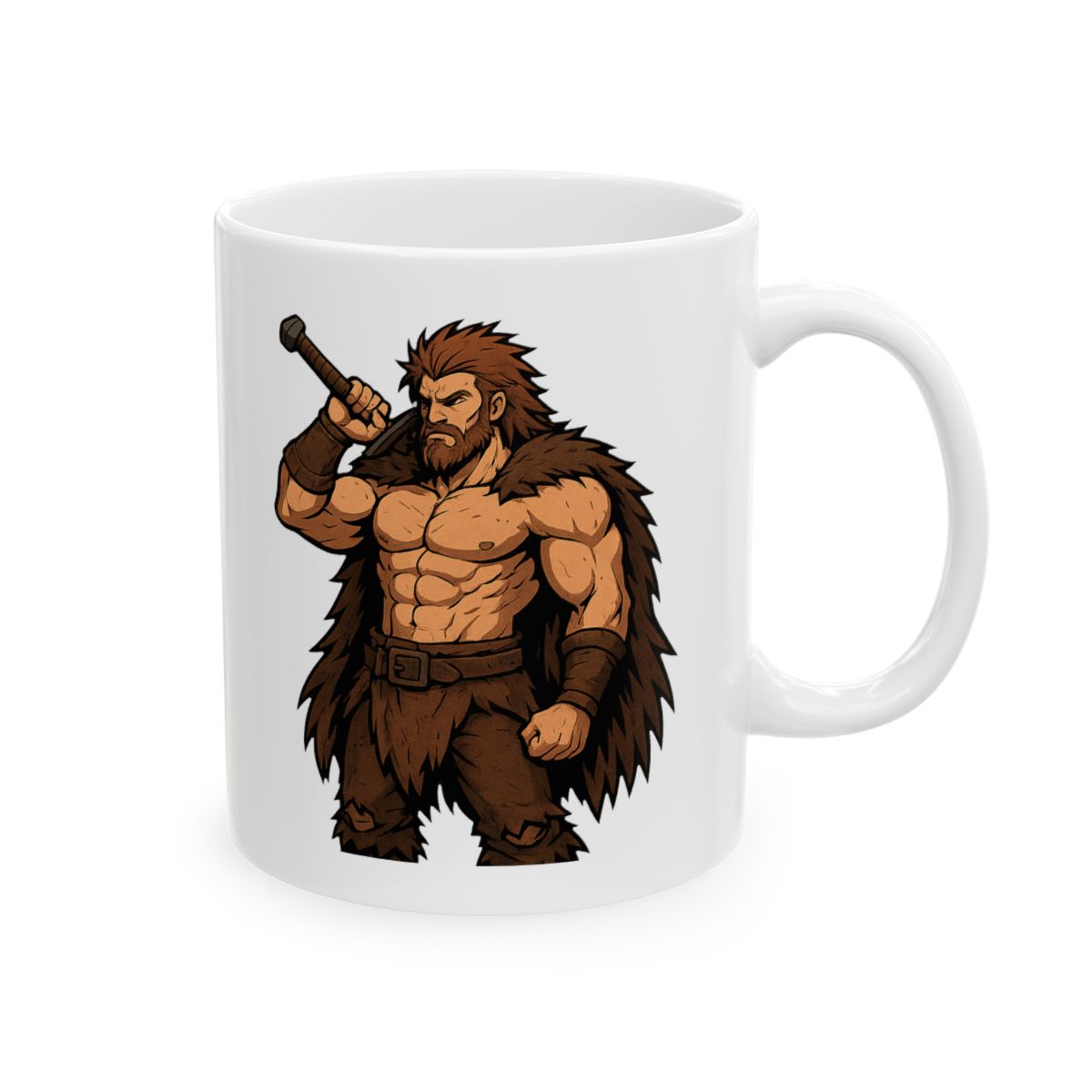 Last Berserker Charge Silhouette | Viking Mug, Norse Coffee Cup, Warrior Gift