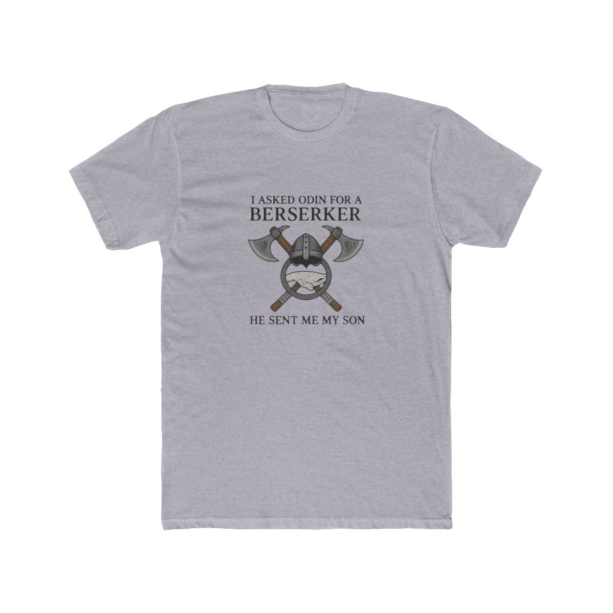 Asked Odin for Berserker | Viking Tee, Norse Shirt, Berserker Gift - alternate angle 5, merchandise