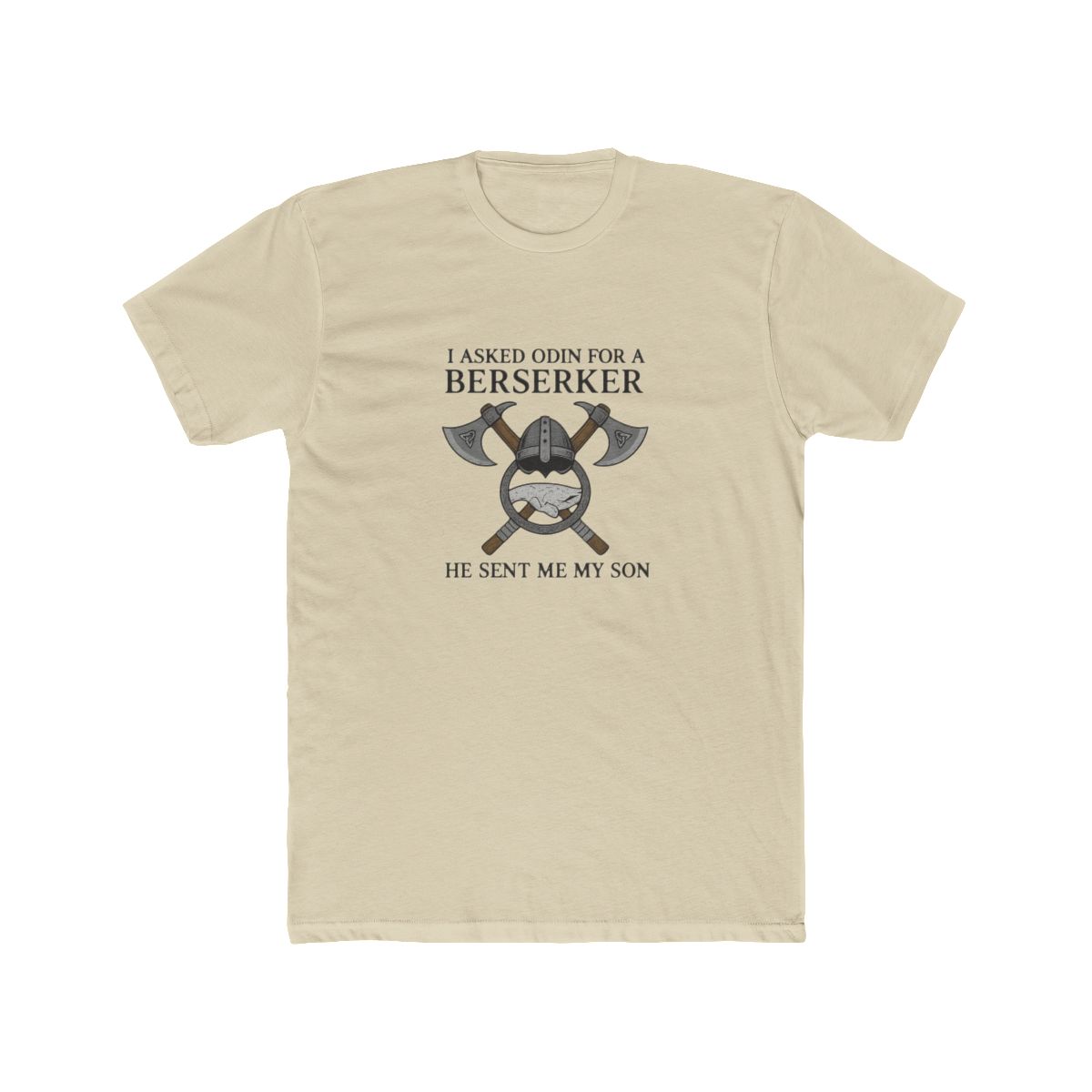 Asked Odin for Berserker | Viking Tee, Norse Shirt, Berserker Gift - alternate angle 4, merchandise