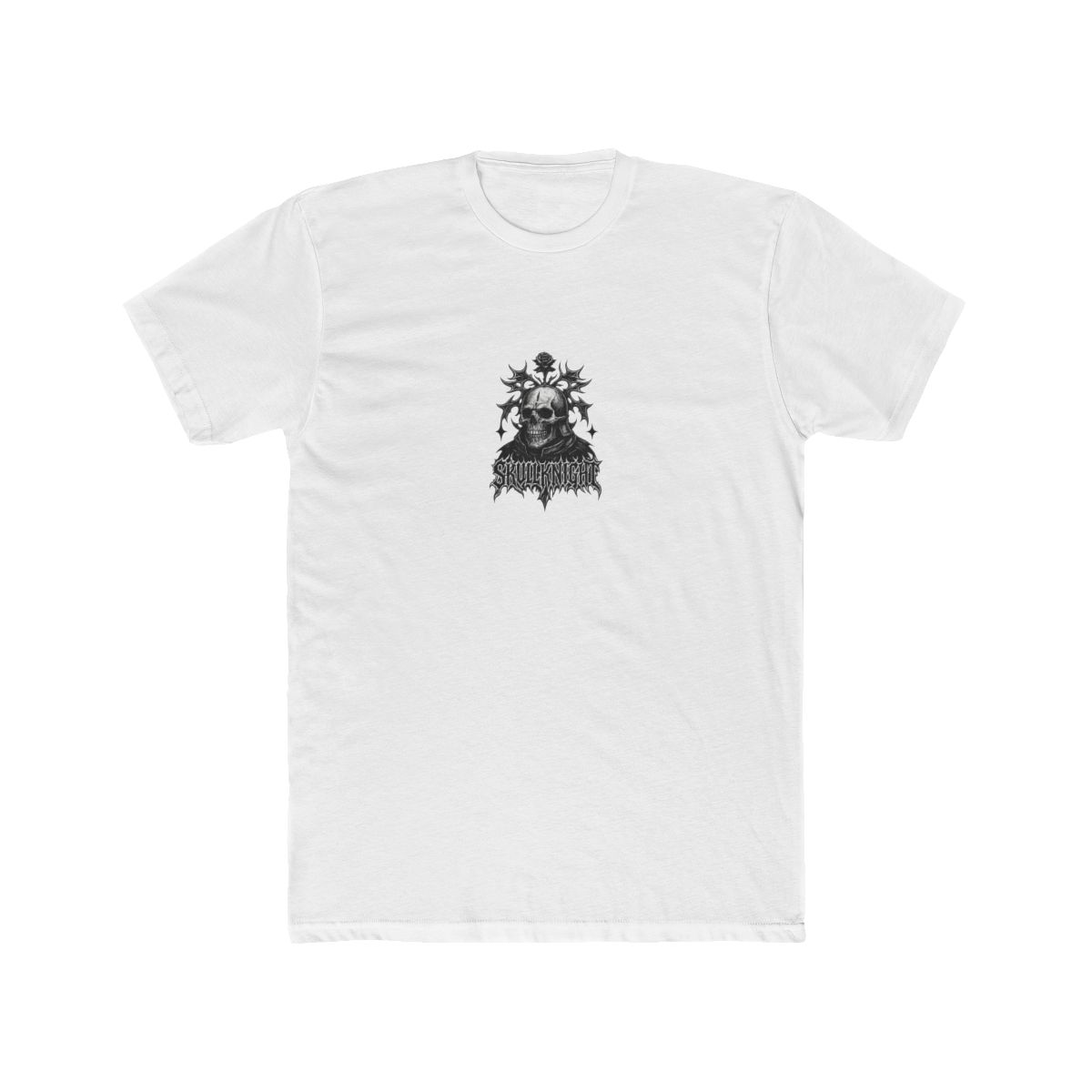 Dark Fantasy Skull Knight Warrior T Shirt