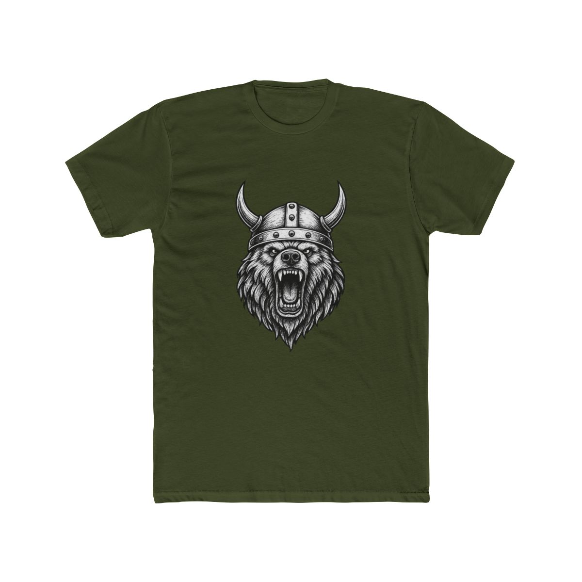 Viking Bear Berserker | Nordic Warrior Tee, Grizzly Shirt, Viking Fan Gift - alternate angle 4, merchandise