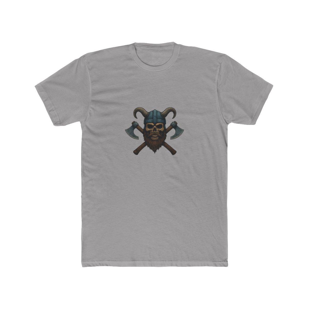 Viking Skull Berserker - Valhalla Warrior Runes