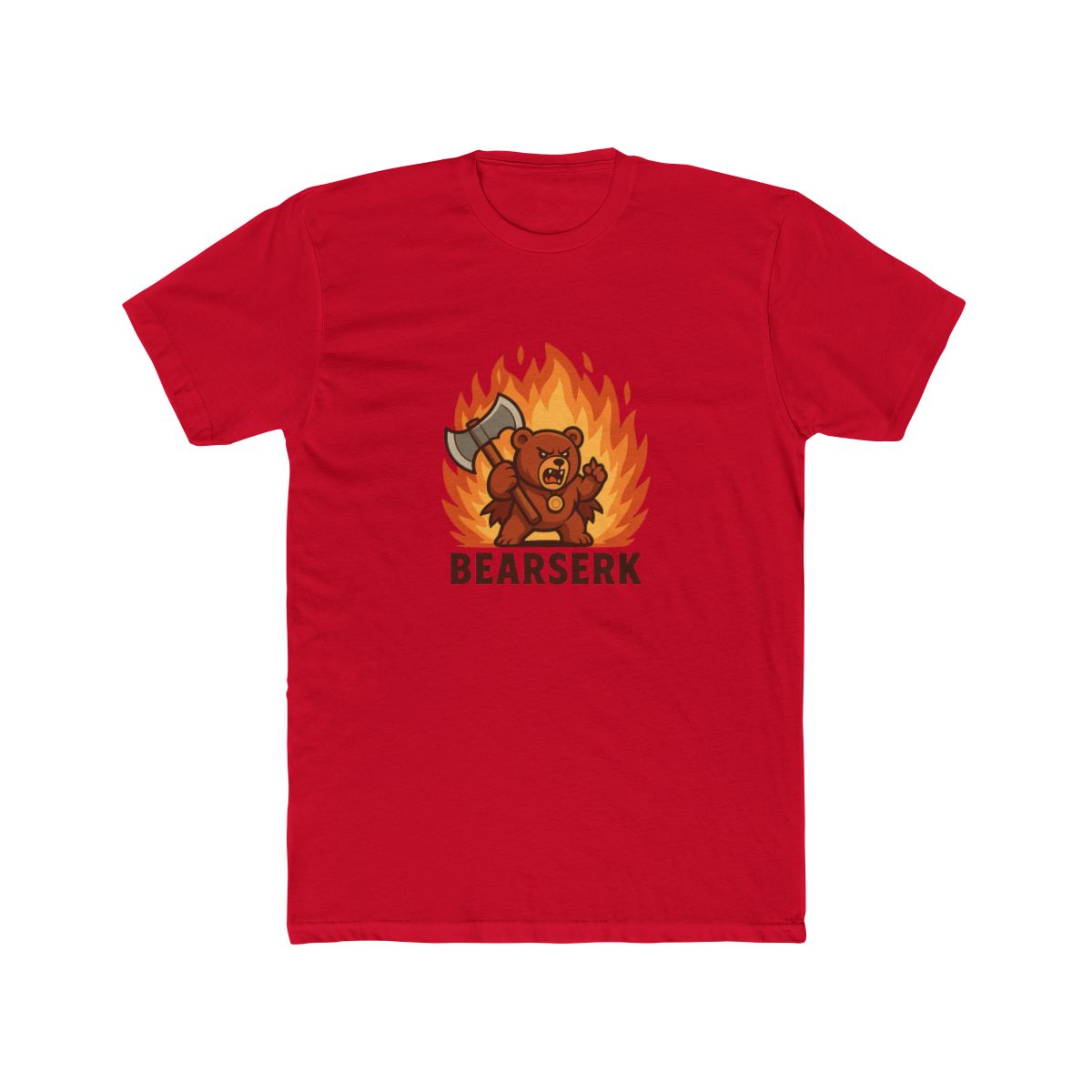 Going Bearserk Berserker Bear | Funny Bear Tee, Pun Shirt, Wildlife Gift - alternate angle 2, merchandise