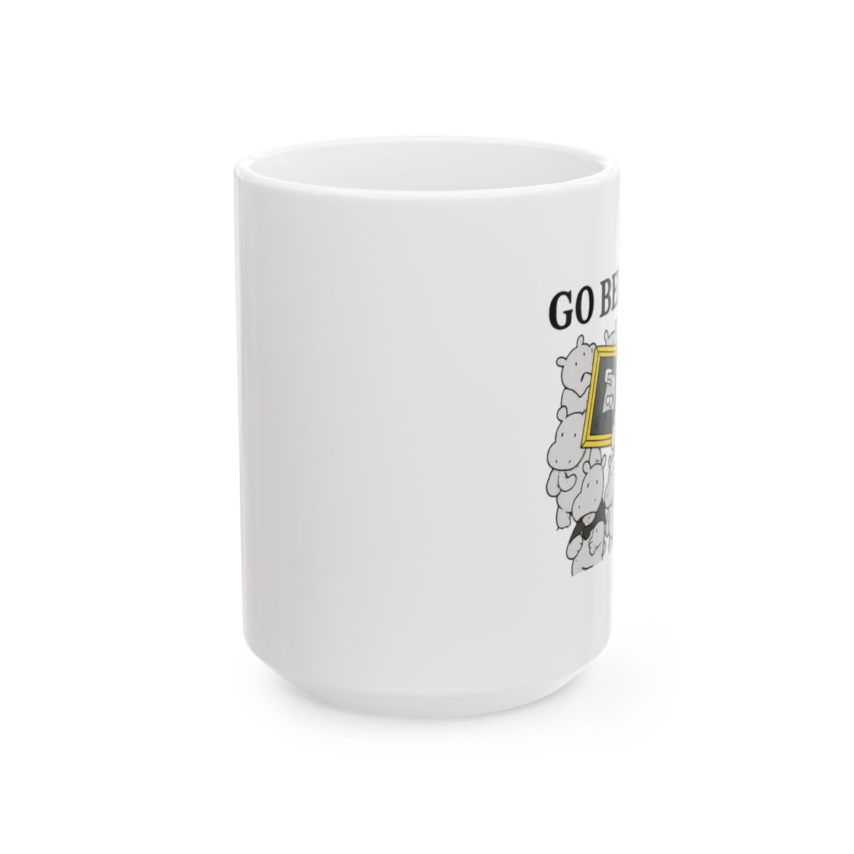 Hippos Go Berserk Sandra Boynton Whimsical Mug - alternate angle 1, merchandise