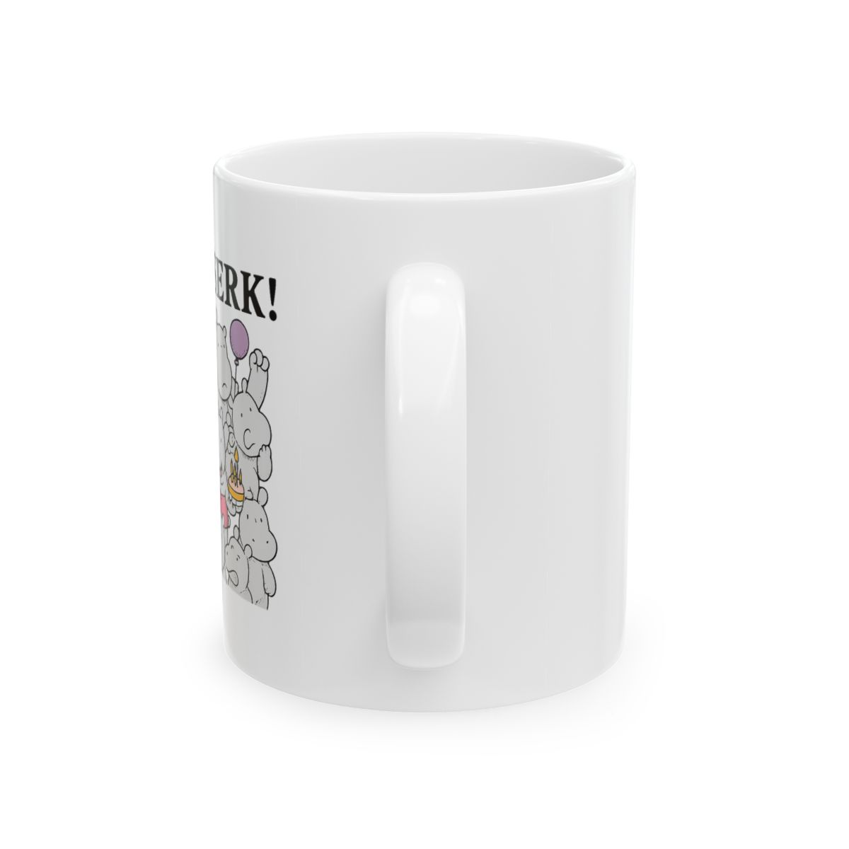 Hippos Go Berserk Sandra Boynton Whimsical Mug - alternate angle 3, merchandise