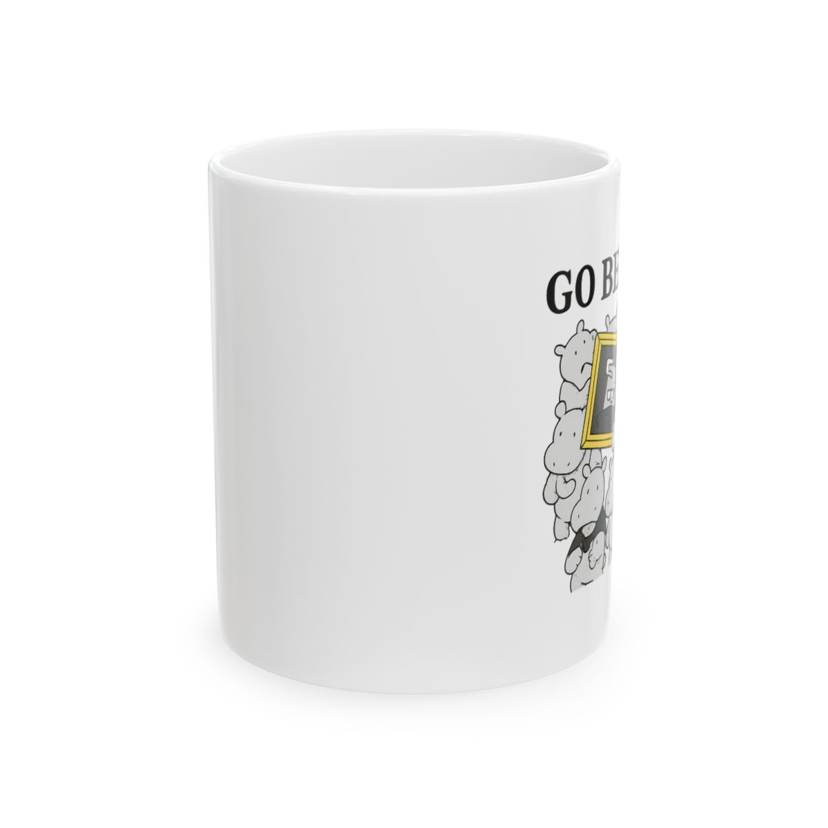Hippos Go Berserk Sandra Boynton Whimsical Mug - alternate angle 2, merchandise
