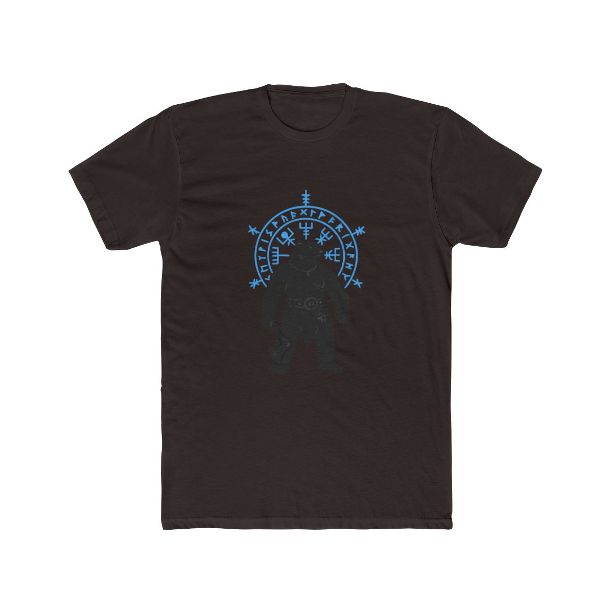 Berserk Bear Warrior Odin Runes Viking Compass T Shirt - alternate angle 2, merchandise