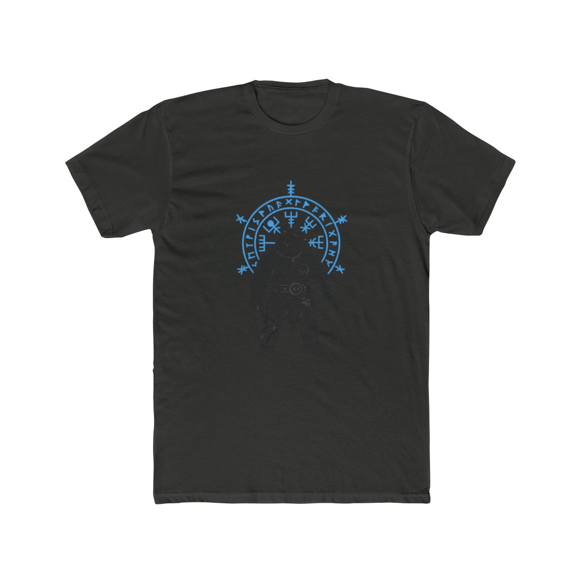 Berserk Bear Warrior Odin Runes Viking Compass T Shirt - alternate angle 5, merchandise