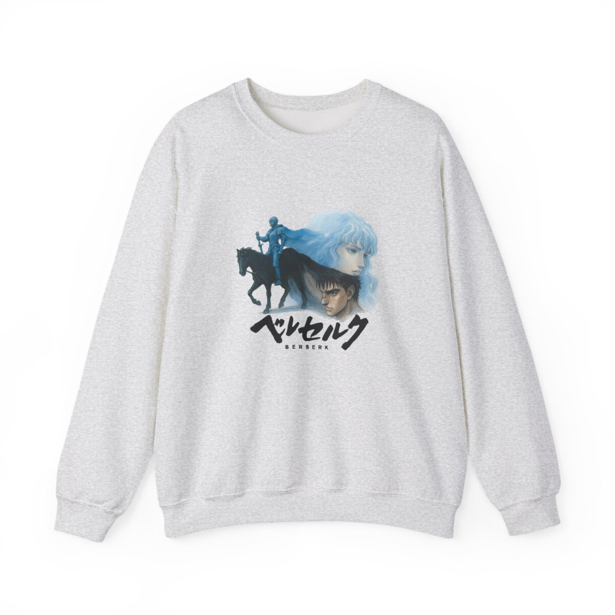 Berserk Manga Character Illustrations Sweatshirt - alternate angle 2, merchandise