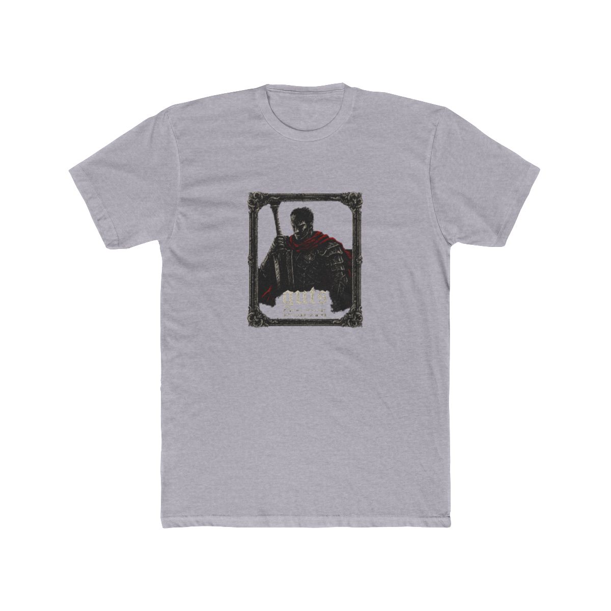 Berserk T Shirt - Anime/Manga Black and Red Design - alternate angle 4, merchandise