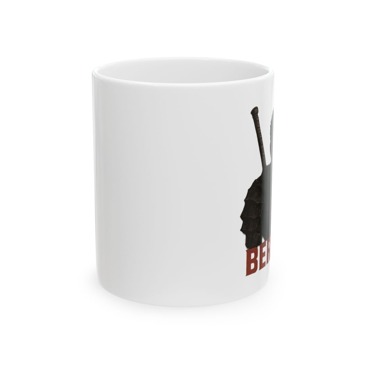 Guts Dragonslayer Berserk Glare | Berserk Mug, Guts Coffee Cup, Anime Fan Gift - alternate angle 2, merchandise