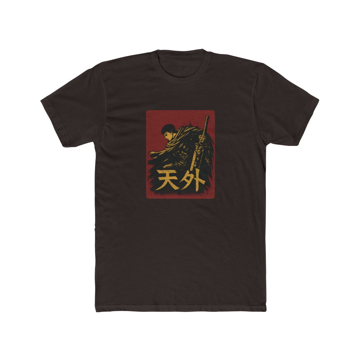 Vintage Berserk Guts Sword Warrior T Shirt - alternate angle 5, merchandise
