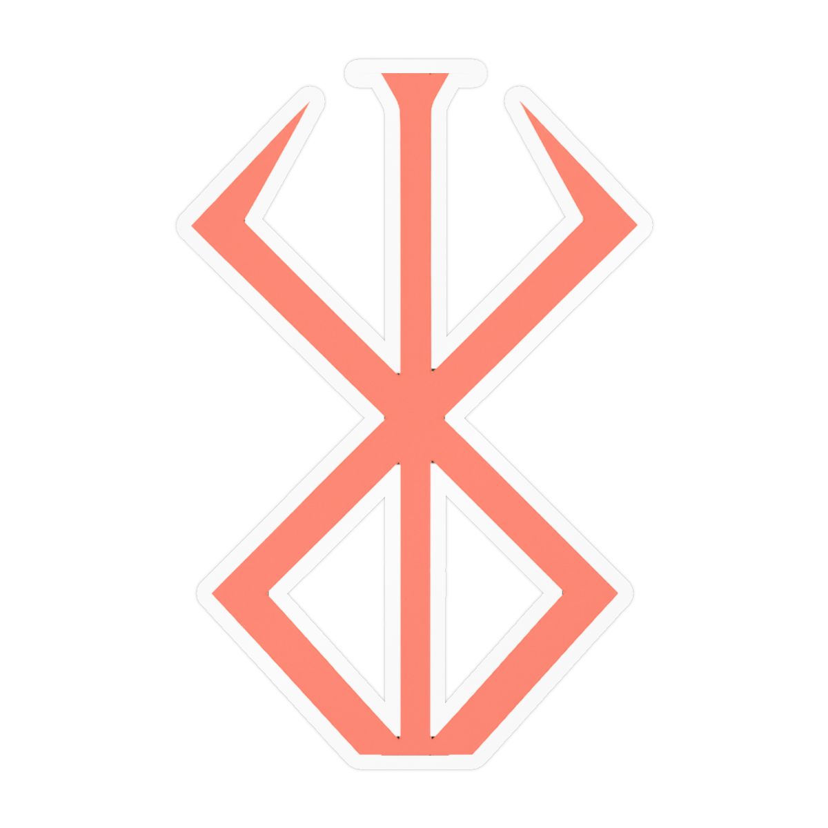 Berserk Mark of Sacrifice | Anime Vinyl Sticker, Manga Decal, Fan Collectible - alternate angle 3, merchandise