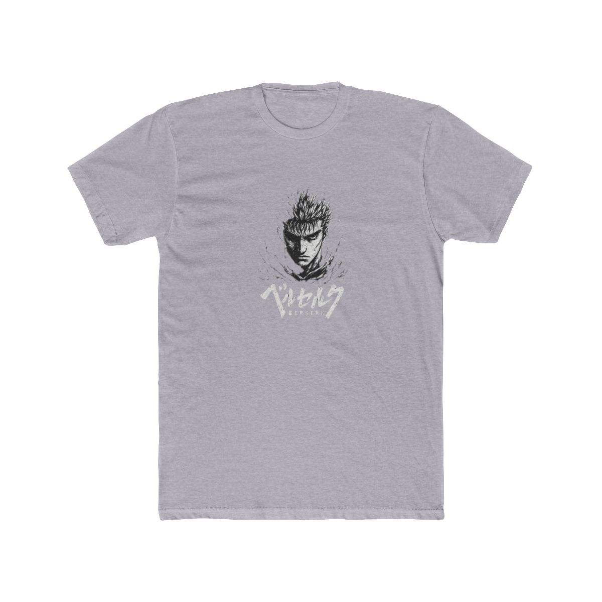 Guts Berserk Anime Iconic Portrait T Shirt - alternate angle 3, merchandise