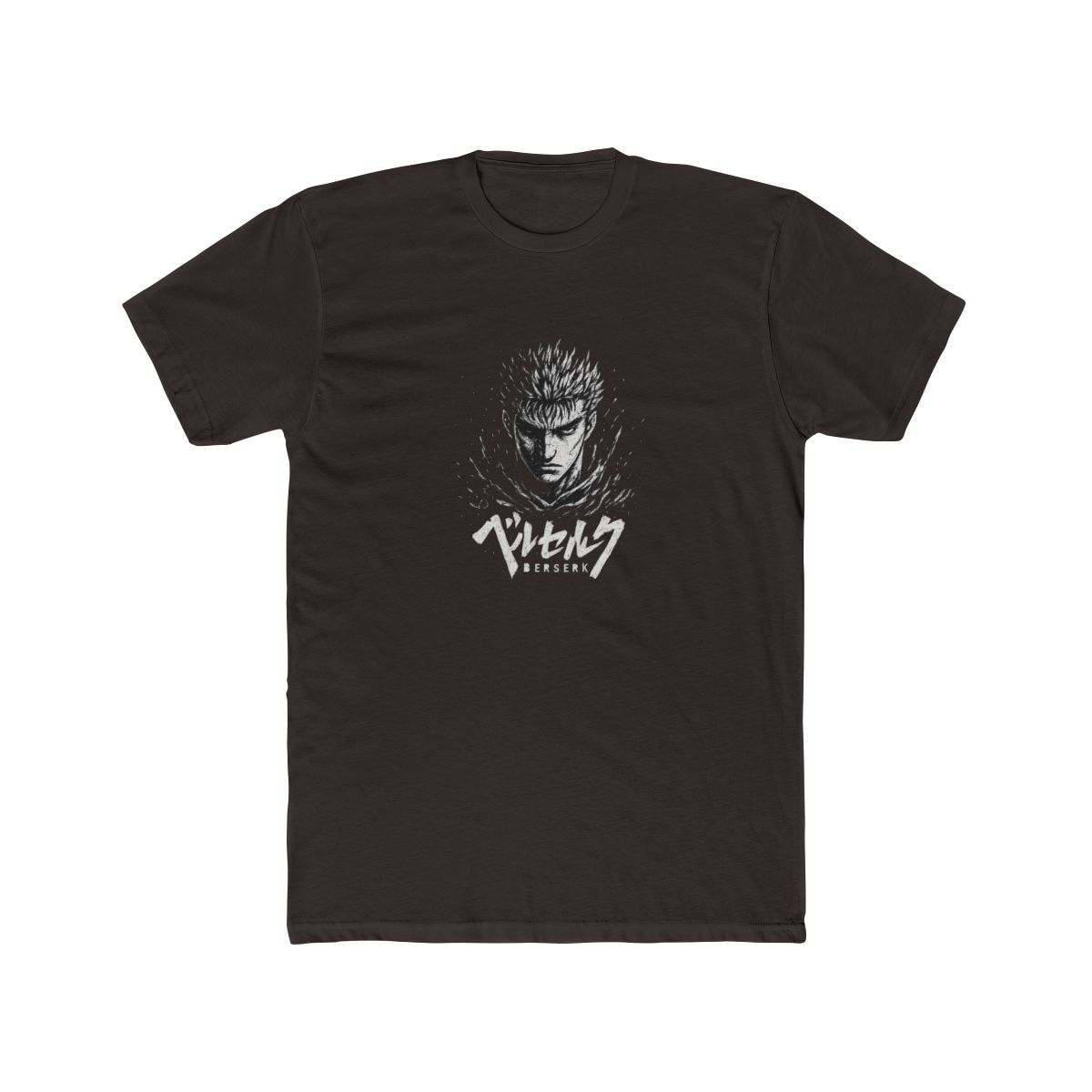Guts Berserk Anime Iconic Portrait T Shirt - alternate angle 2, merchandise