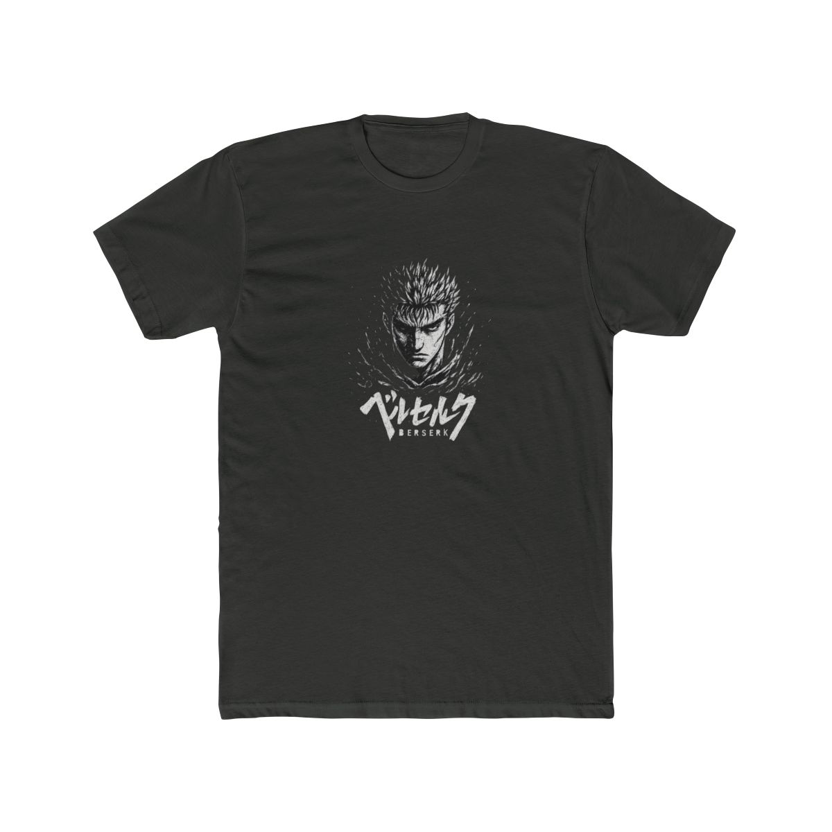 Guts Berserk Anime Iconic Portrait T Shirt - alternate angle 5, merchandise