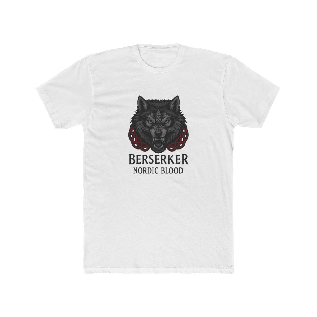Berserker Nordic Blood Wolves | Viking Shirt, Wolf Tee, Nordic Gift