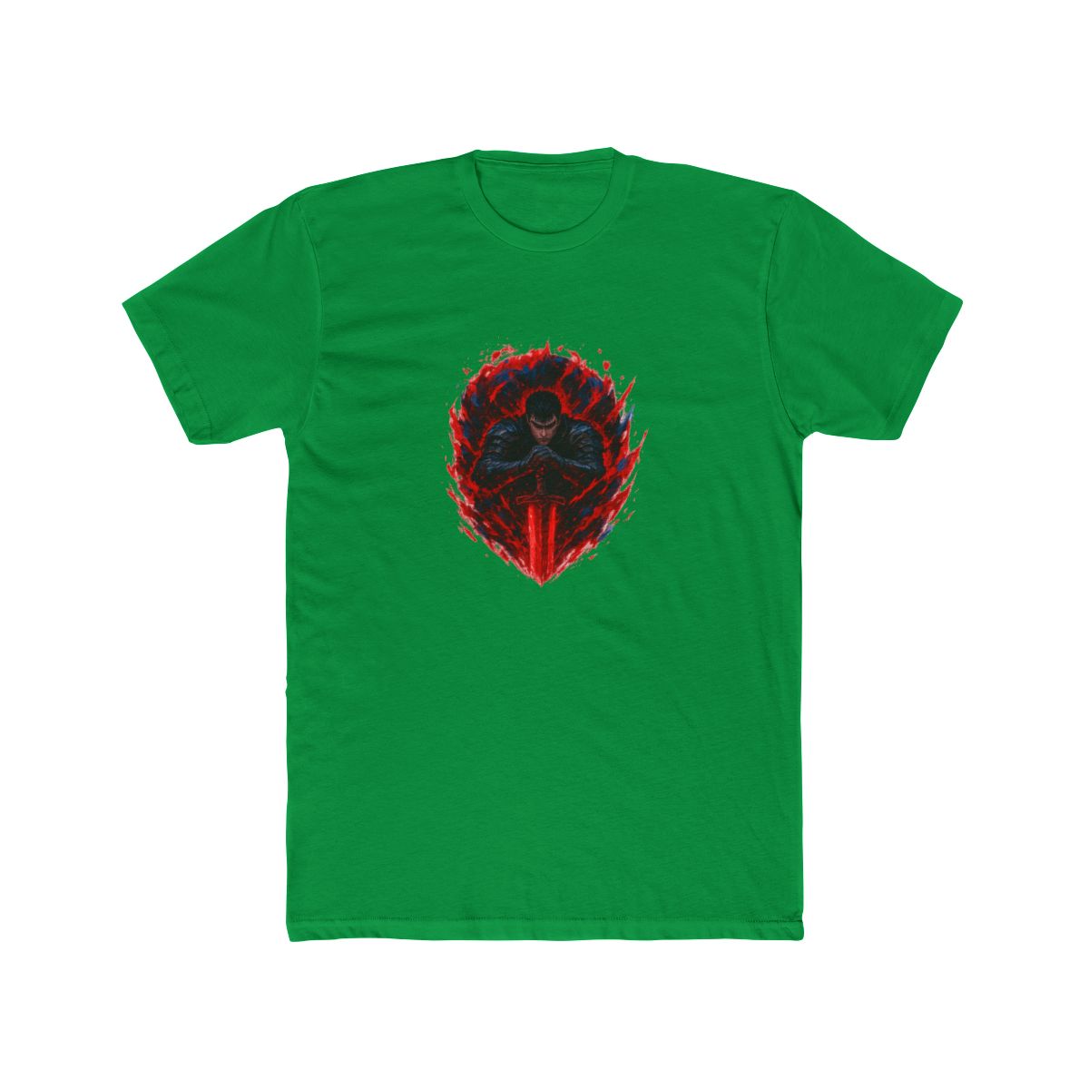Berserk Guts Berserker Fan Art T Shirt - alternate angle 3, merchandise