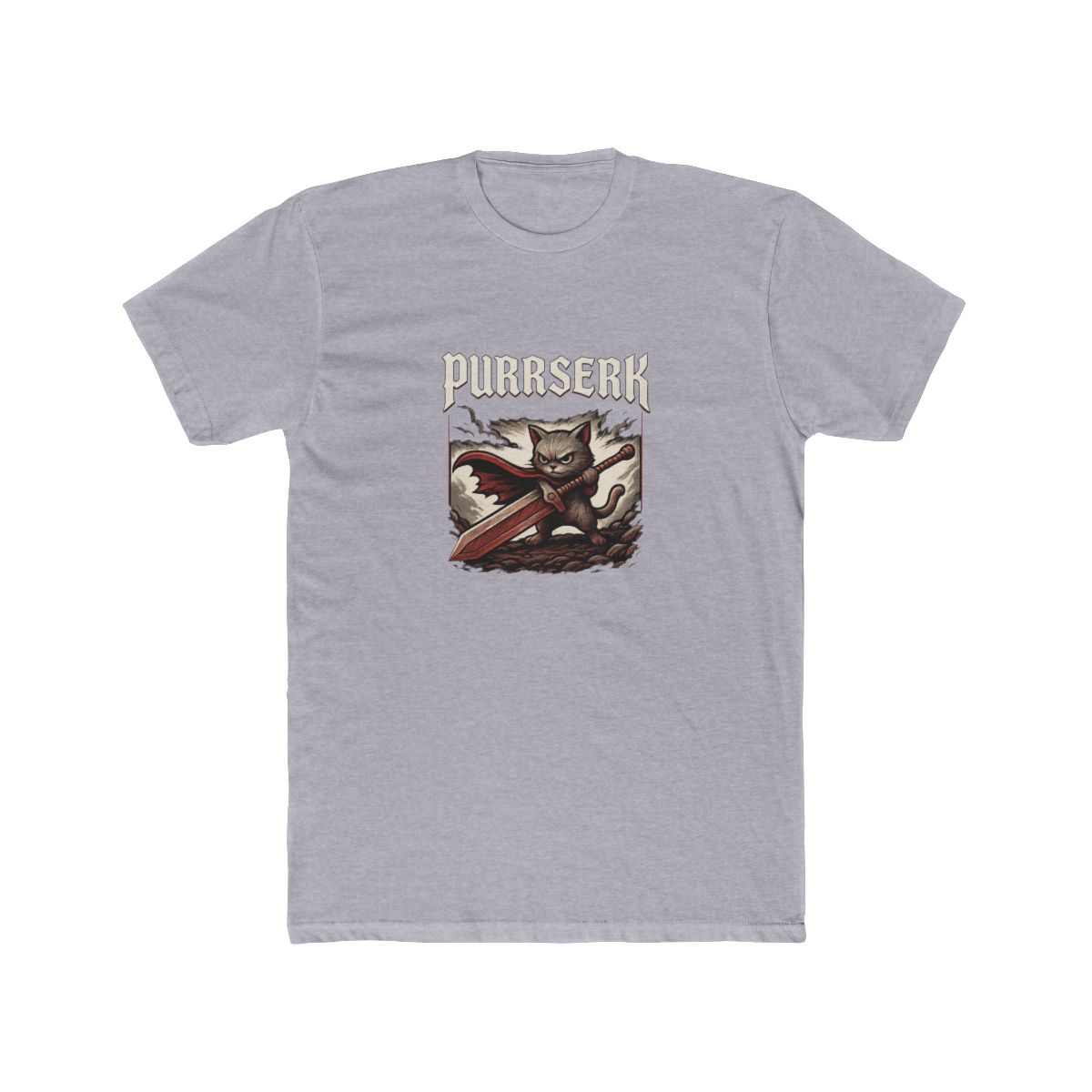Purrserk Cat Berserk Anime Dark Humor T Shirt