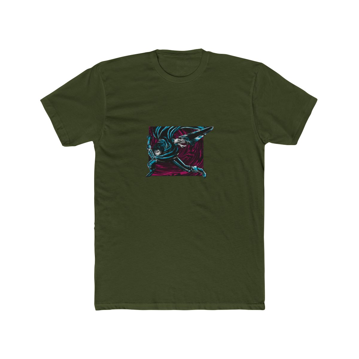 Guts Final Slash Berserk Epic T Shirt - Dark Fantasy Fan Gift - alternate angle 5, merchandise