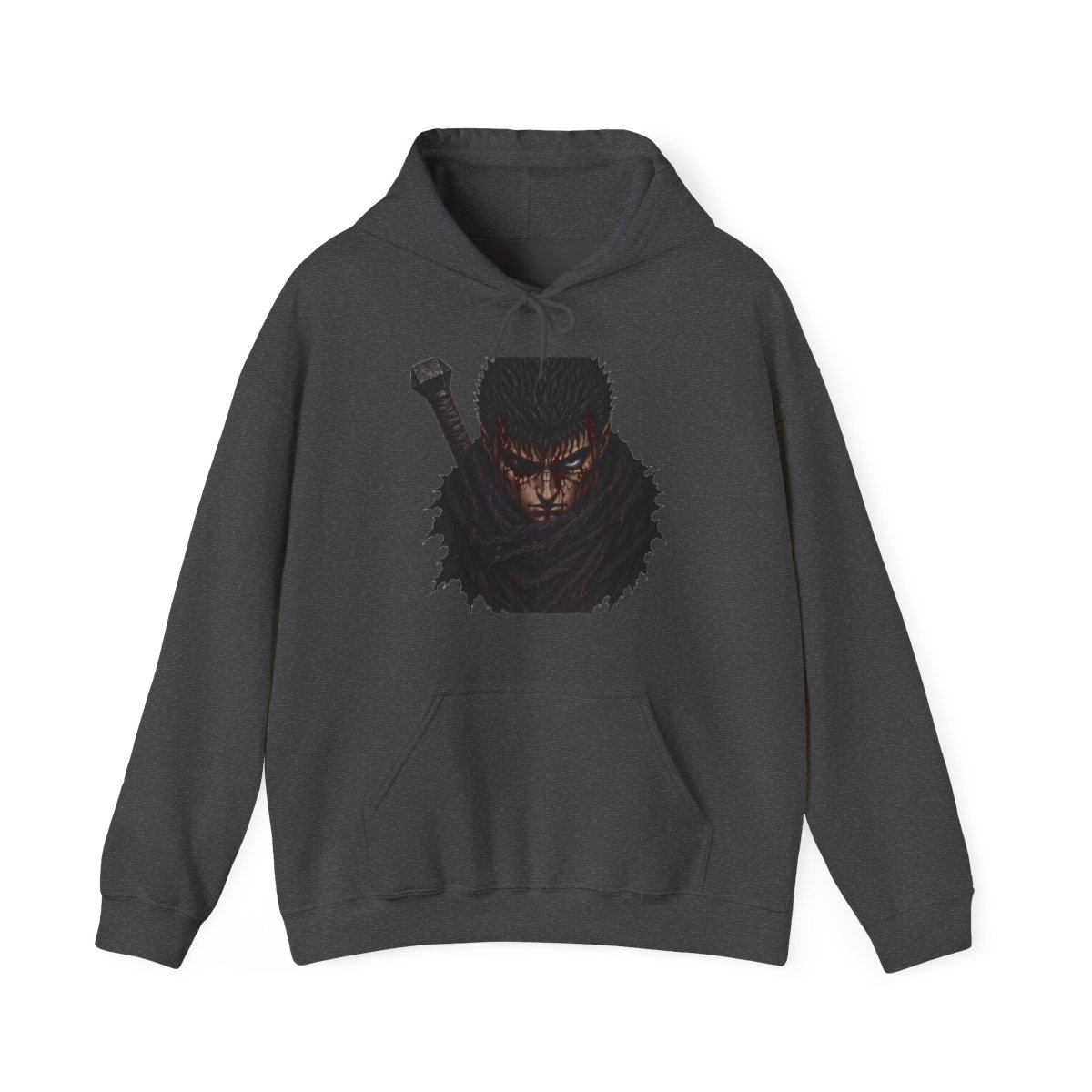 Berserk Guts Epic Anime Hoodie - Warrior Fan Gift