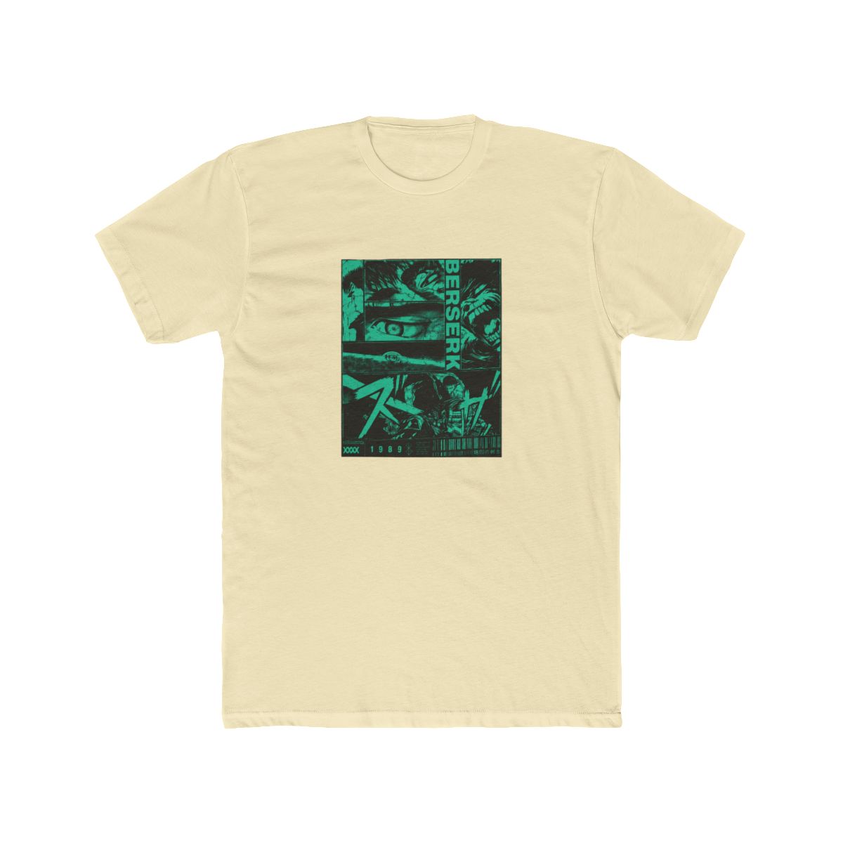 Vintage Berserk Anime Retro Manga T Shirt - Fandom Streetwear - alternate angle 2, merchandise