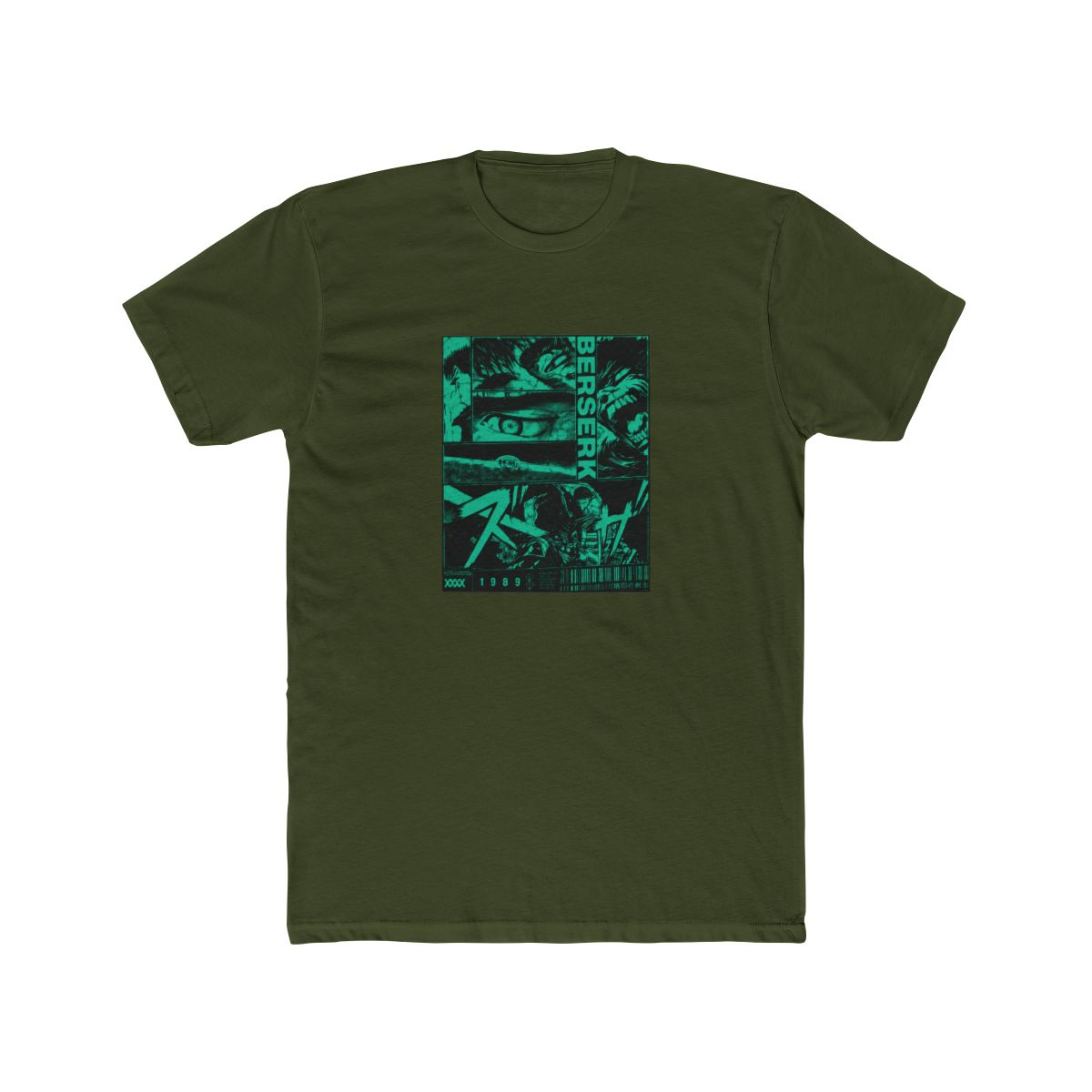 Vintage Berserk Anime Retro Manga T Shirt - Fandom Streetwear - alternate angle 3, merchandise