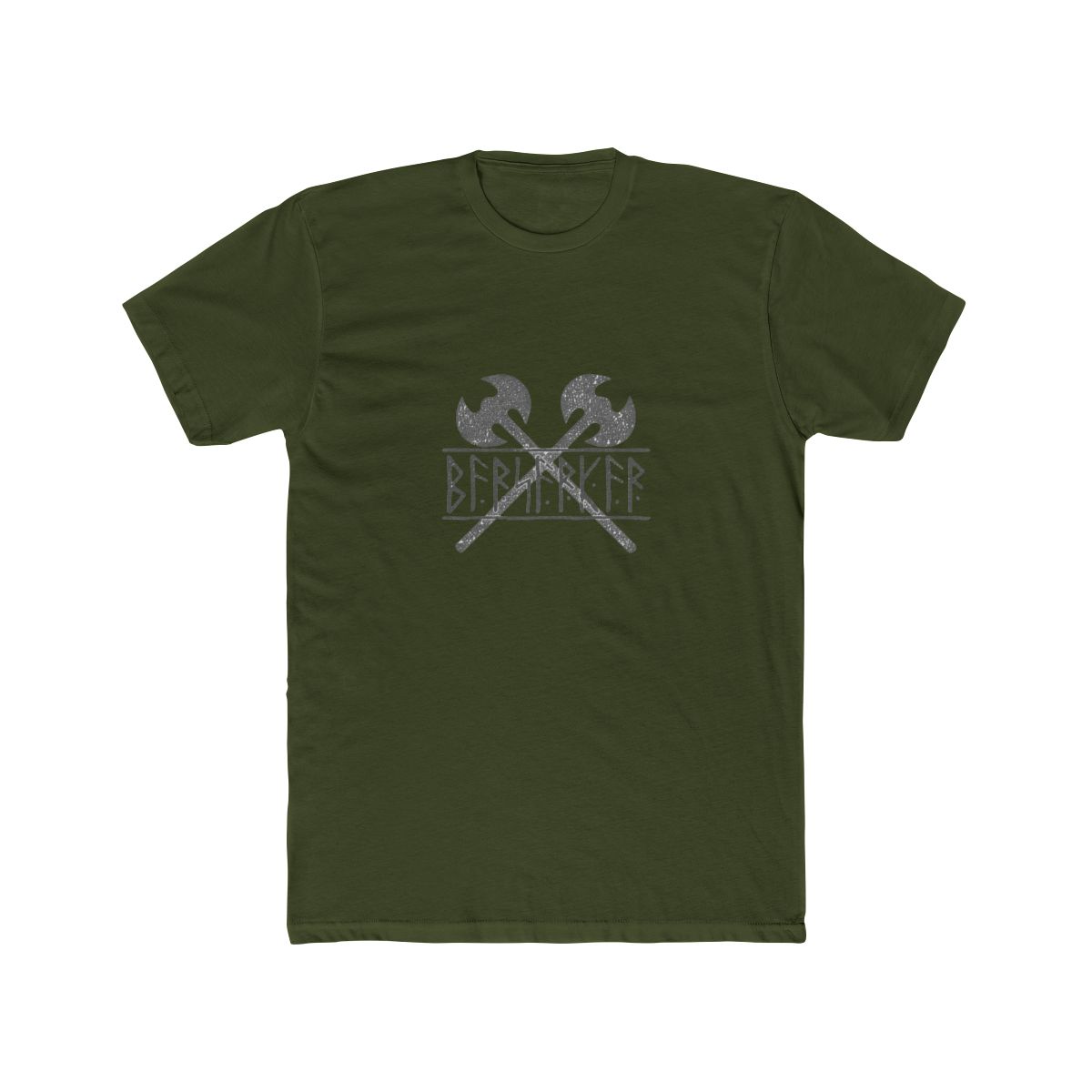 Fierce Berserker Warrior Graphic T Shirt - Gamer History Buff Gift - alternate angle 2, merchandise