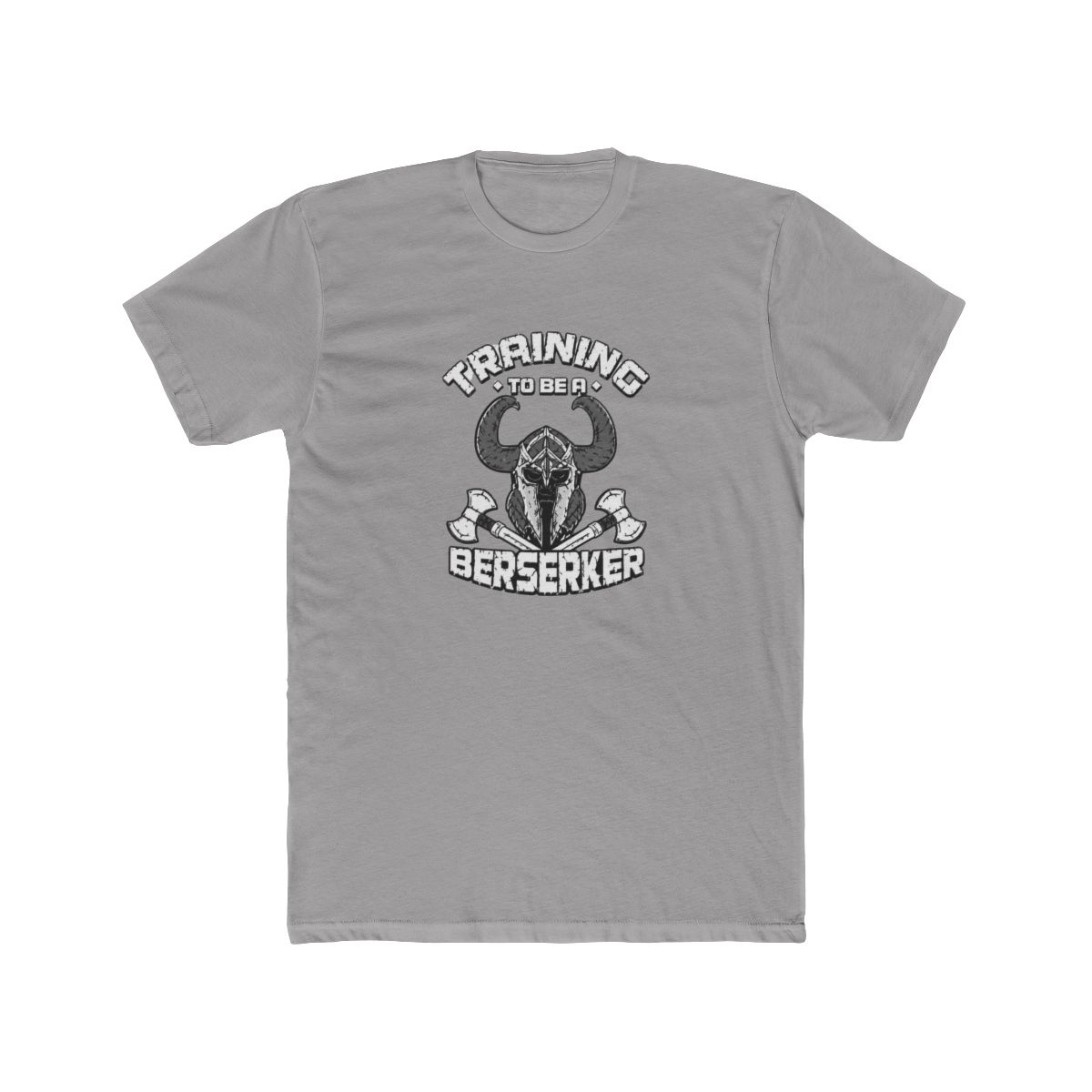 Training to Be a Berserker T Shirt - Viking Fitness Gym Motivation