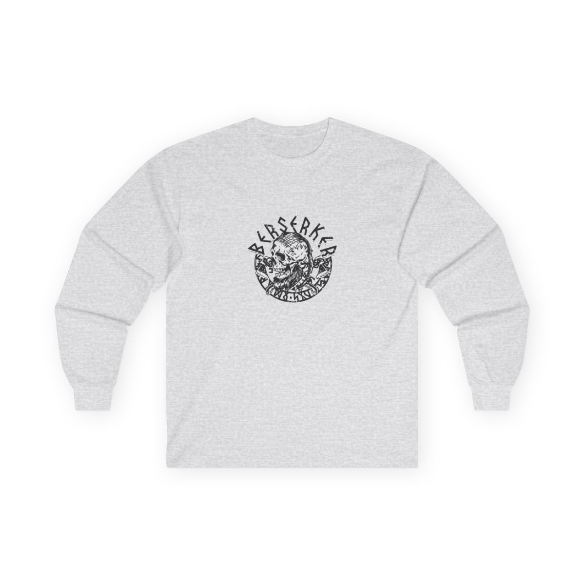 Berserker Viking Warrior Long Sleeve Shirt - Norse Legend Fan Gift - alternate angle 2, merchandise