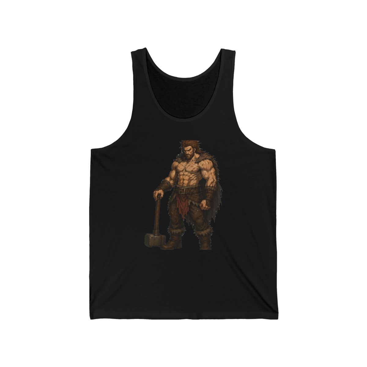 Last Berserker Tank Top - Epic Viking Warrior Design