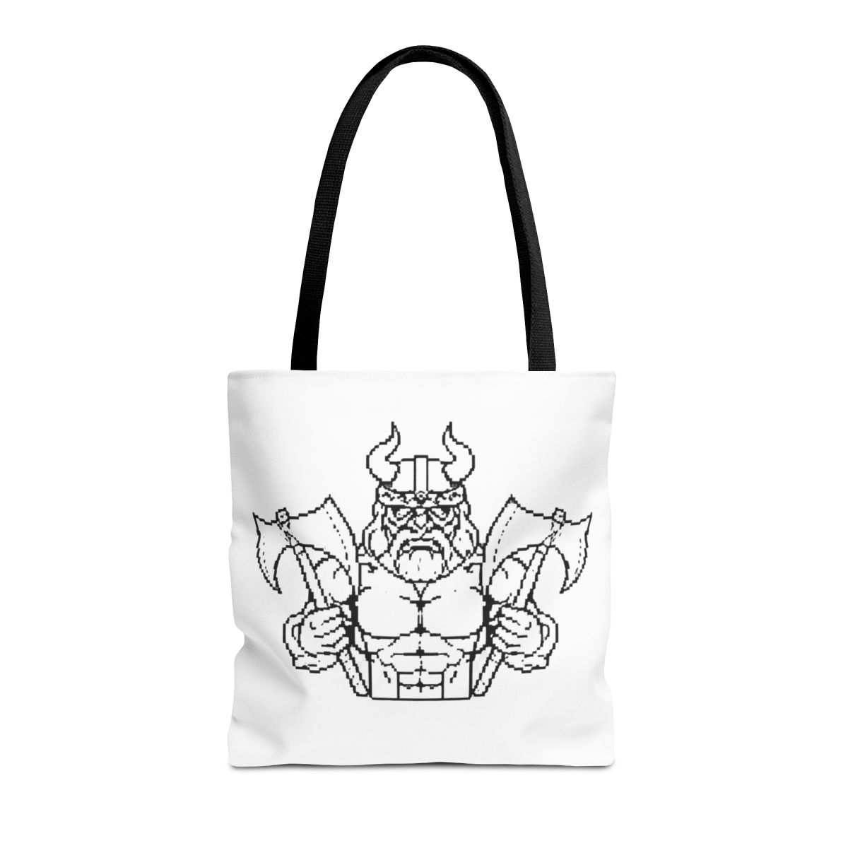Viking Berserker Norse Warrior Bags | Bold Reusable Shopping Bag - alternate angle 2, merchandise