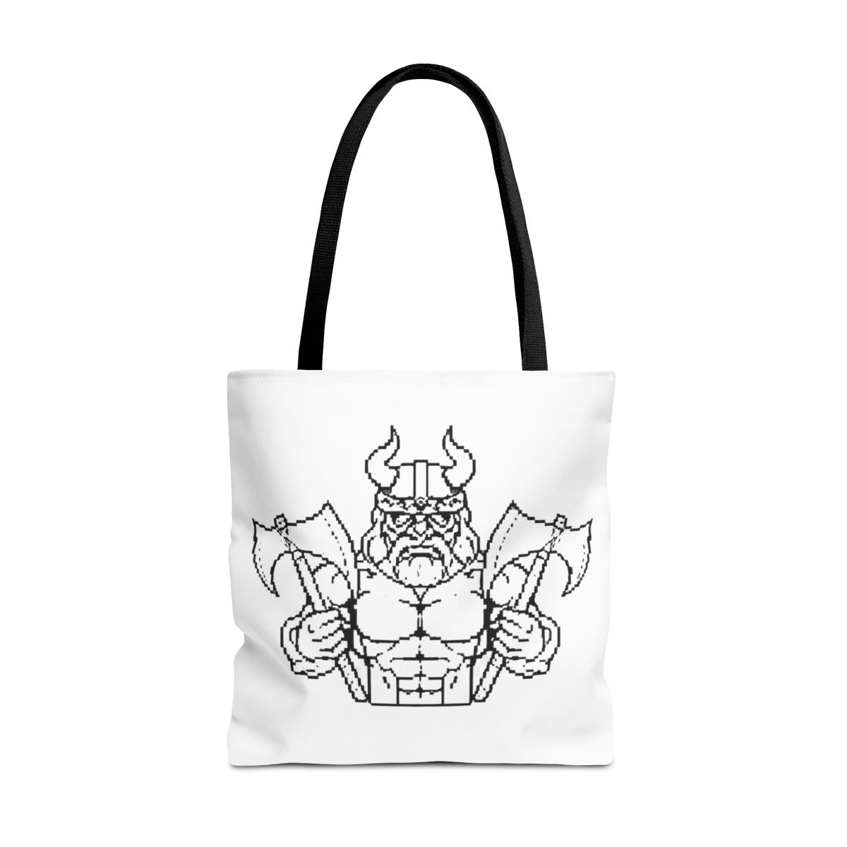 Viking Berserker Norse Warrior Bags | Bold Reusable Shopping Bag - alternate angle 3, merchandise