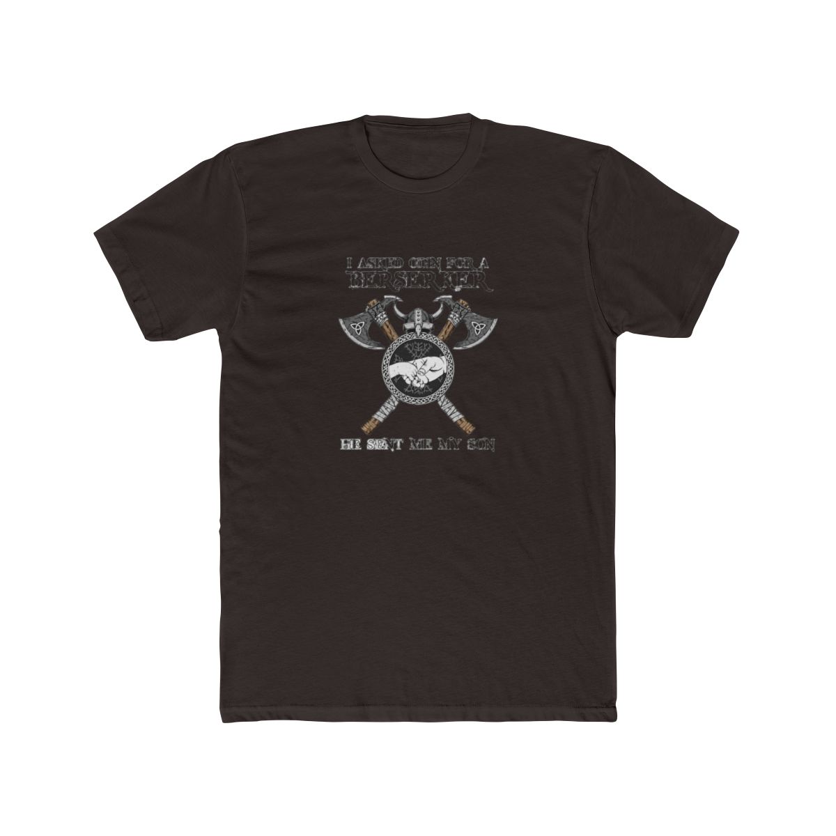 I Asked Odin For Berserker Norse Mythology T Shirt - Viking Gift - alternate angle 2, merchandise