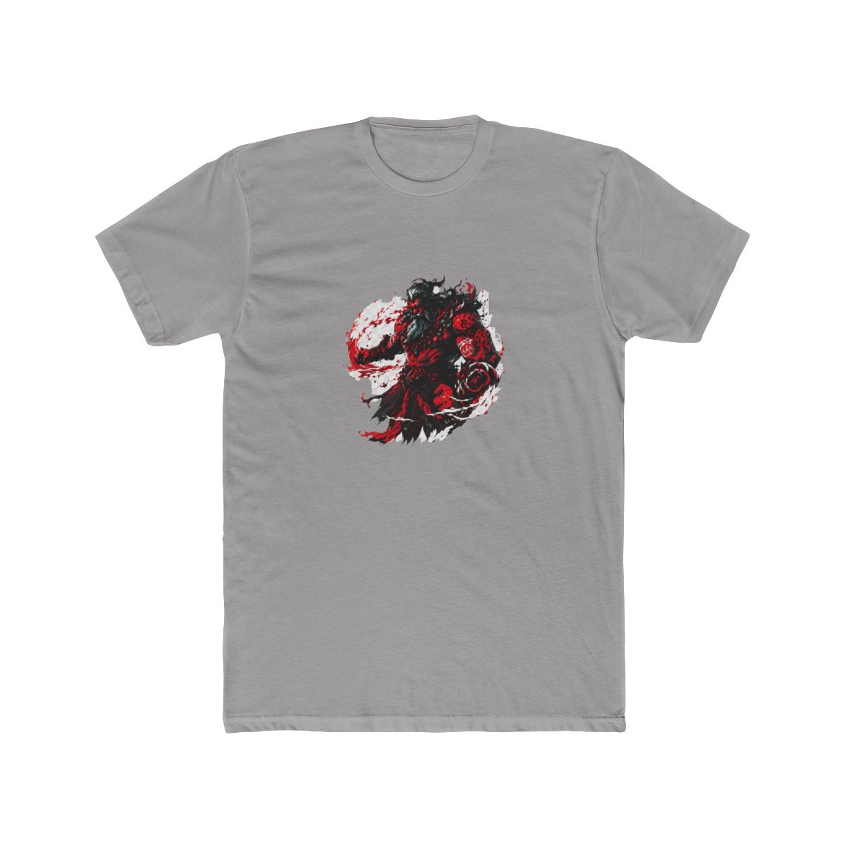 Crimson Berserker Monkey Warrior T Shirt - Fantasy Gamer Gift