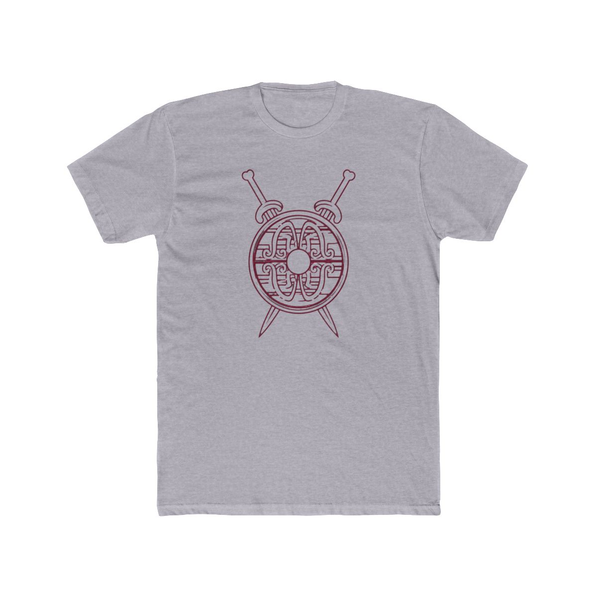 Viking Berserker Shield Swords Nordic T Shirt - alternate angle 4, merchandise