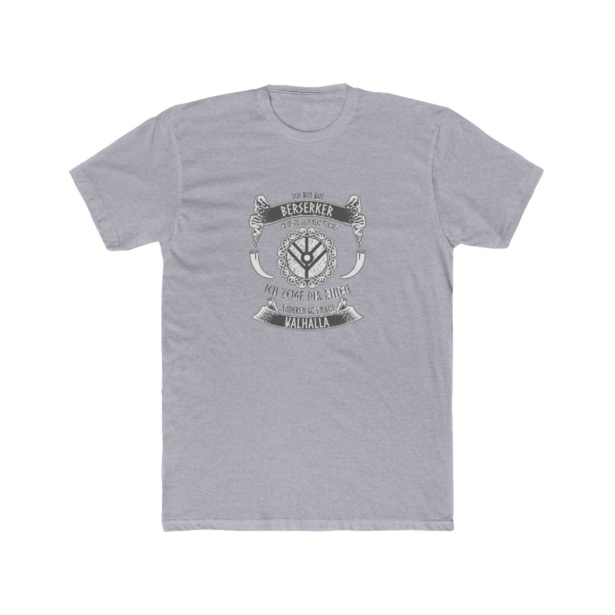 Vikings and Beer Funny Berserker T Shirt - Norse Humor Gift - alternate angle 5, merchandise
