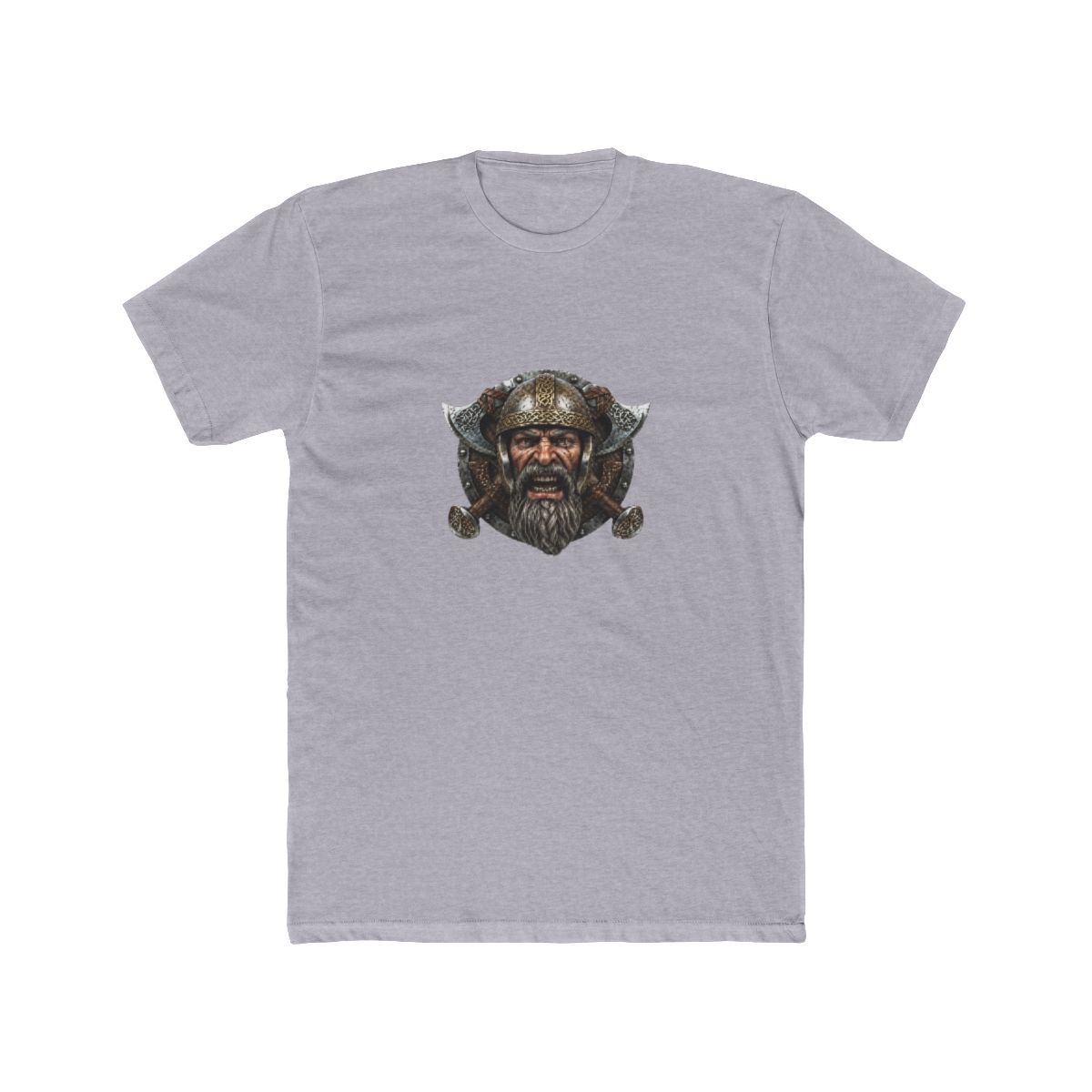 Viking Berserker Shield Emblem Vintage T Shirt - Norse Warrior Gift - alternate angle 5, merchandise