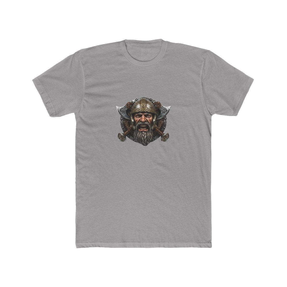 Viking Berserker Shield Emblem Vintage T Shirt - Norse Warrior Gift