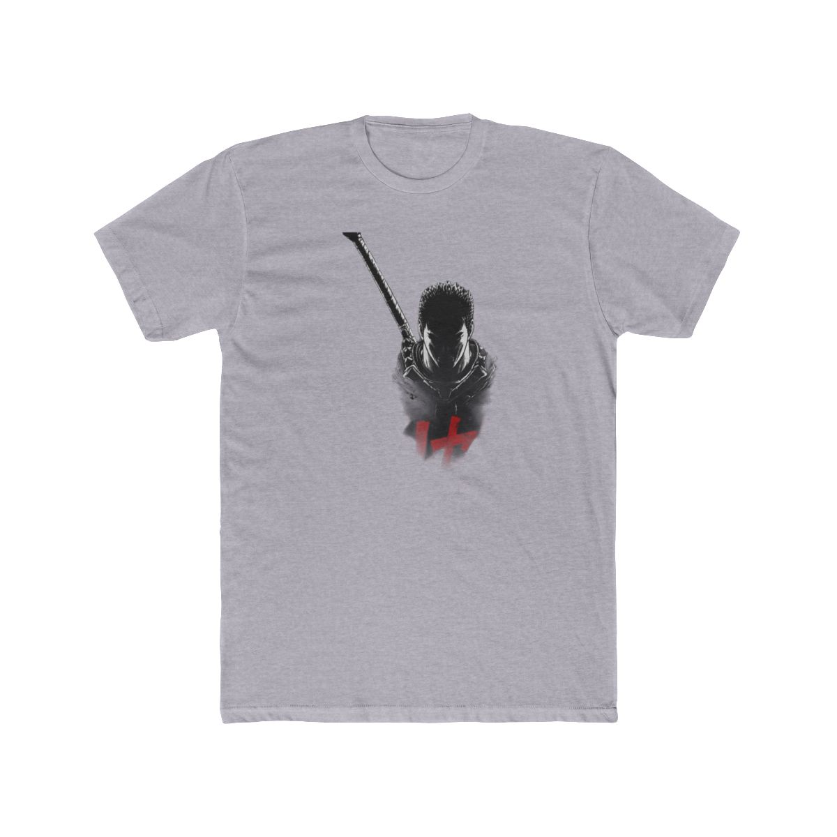 Vintage Manga Warrior Berserk Dark Fantasy T Shirt - alternate angle 5, merchandise