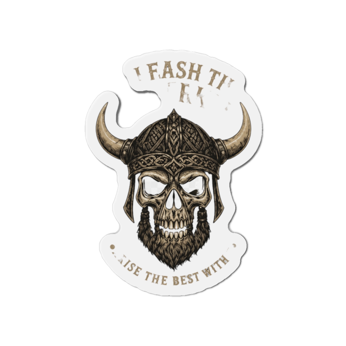 Unleash the Inner Warrior Rise of the Berserker Magnet - Motivational Gym Decor