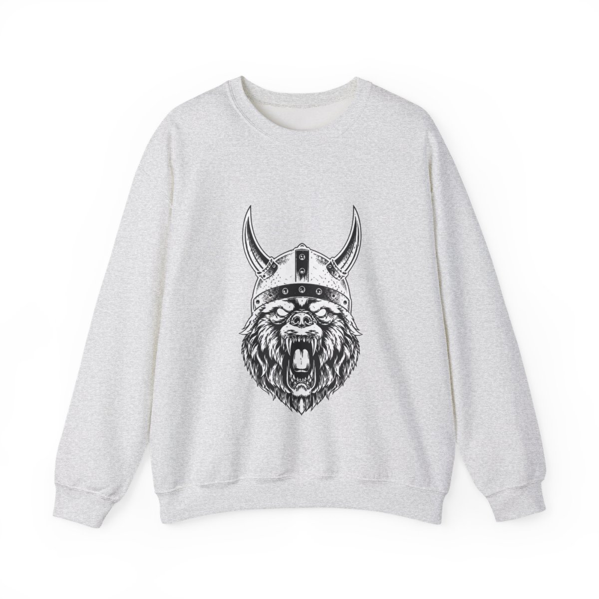 Viking Berserker Bear T-Shirt - Grizzly Nordic Warrior Design - alternate angle 2, merchandise