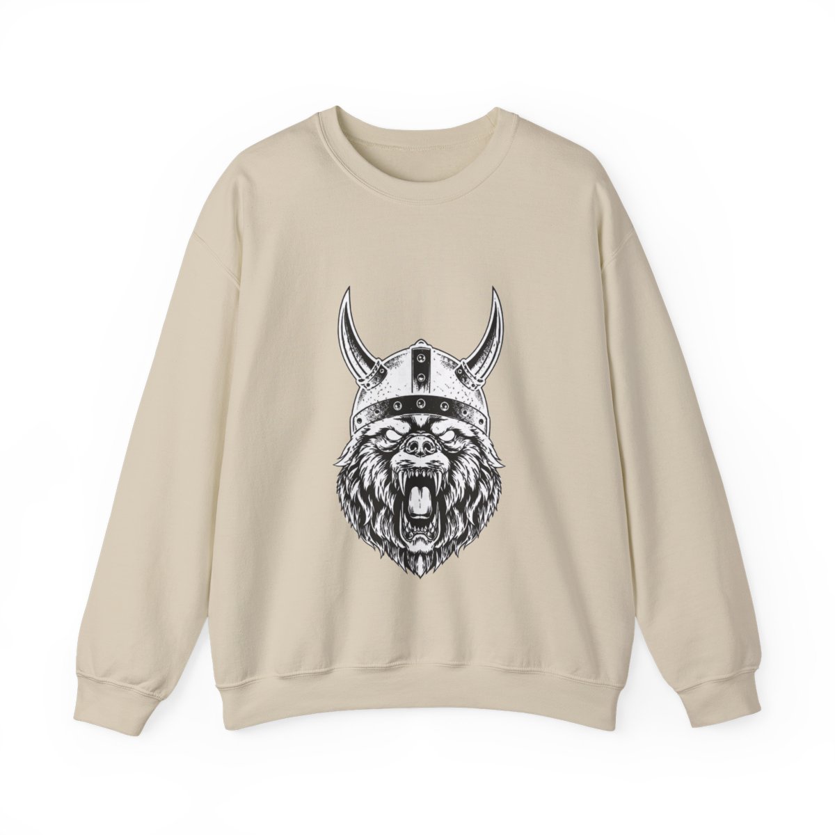 Viking Berserker Bear T-Shirt - Grizzly Nordic Warrior Design - alternate angle 4, merchandise