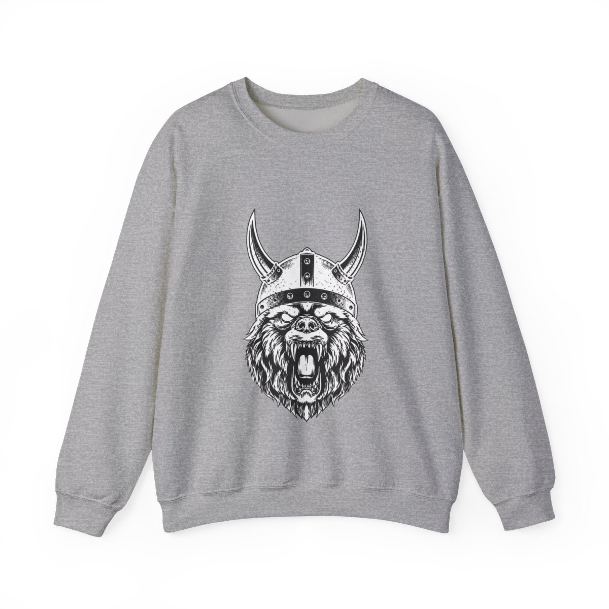 Viking Berserker Bear T-Shirt - Grizzly Nordic Warrior Design - alternate angle 5, merchandise