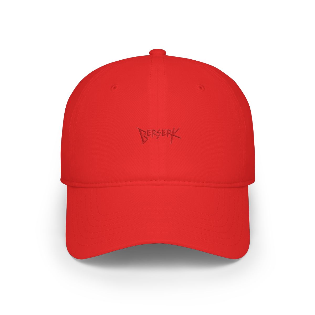 Berserk Charcoal Baseball Word Curved Hat - Official Hats & Caps merchandise